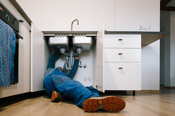 Professional Drain Cleaning technician working in Decatur, AL